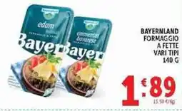 Deco Supermercati Bayerbayer formaggio a fette vari tipi offerta