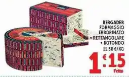 Deco Supermercati Bergader formaggio erborinato offerta