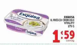 Deco Supermercati Exquisa il fresco cremoso vitality offerta