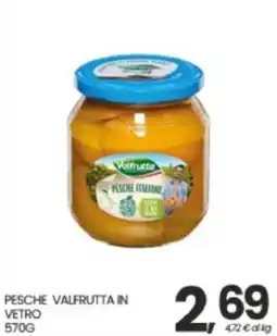 Eurospar Pesche Valfrutta in vetro offerta