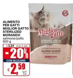 Il Gigante Miglior gatto sterilized offerta