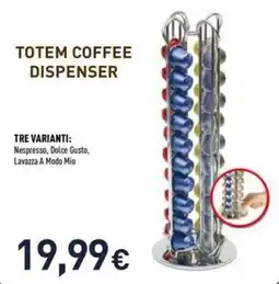 Unieuro Totem coffee dispenser offerta