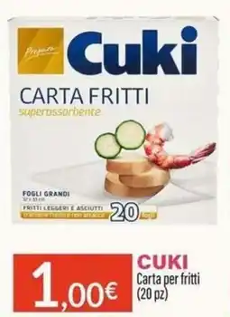 Sanitaria Demma Cuki Carta per fritti offerta