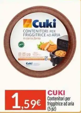 Cuki Contenitori per friggitrice ad aria