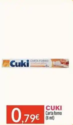 Sanitaria Demma Cuki Carta forno offerta