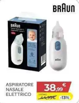 Bimbo Store Aspiratore nasale elettrico Braun offerta