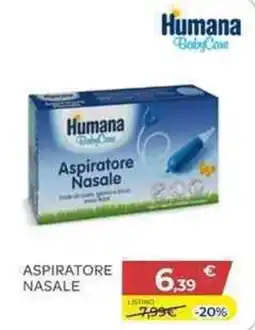 Bimbo Store Humana Aspiratore Nasale offerta