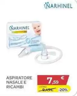 Bimbo Store Aspiratore nasale Narhinel offerta