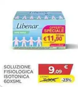 Bimbo Store Libenar soluzione fisiologica isotonica offerta