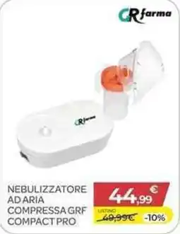 Bimbo Store Nebulizzatore ad aria compressa grf compact pro CR farma offerta