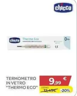 Bimbo Store Chicco termometro in vetro "Thermo Eco" offerta