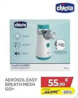 Bimbo Store Chicco aerosol easy breath mesh go+ offerta