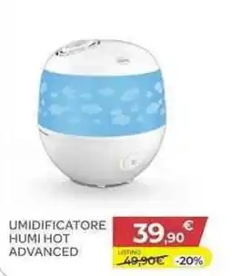 Bimbo Store Umidificatore Humi Hot Advanced offerta