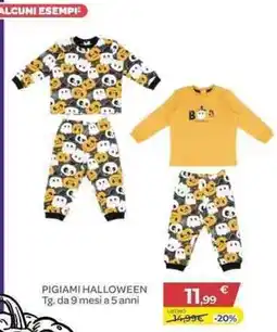 Bimbo Store Pigiama Halloween offerta