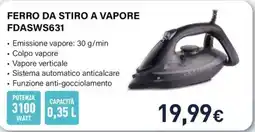 Unieuro Ferro da stiro a vapore FDASWS631 offerta