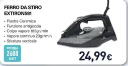 Unieuro Ferro da stiro Extiron581 offerta