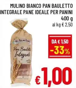 A&O Mulino Bianco Pan Bauletto Integrale offerta