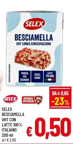 A&O Selex Besciamella offerta