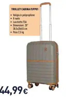 Unieuro Trolley cabina PJPP01 offerta