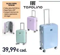 Unieuro Valigia cabina Topolino offerta