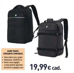 Unieuro Zaino Travel offerta