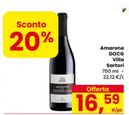 Eurospar Amarone DOCG Villa Sartori offerta