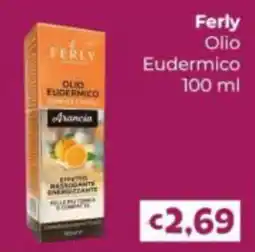 Le Bolle di Giù Giù Ferly Olio Eudermico offerta