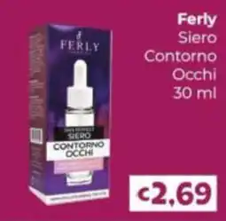 Le Bolle di Giù Giù Ferly Siero Contorno Occhi offerta