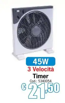 Centro Brico Ventilatore offerta