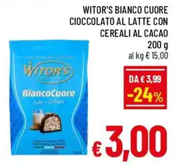 A&O Witor's BiancoCuore offerta