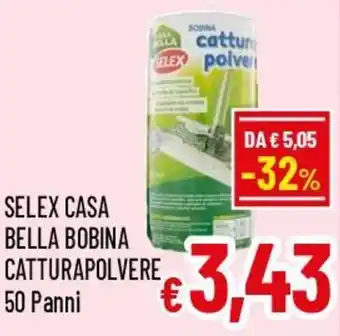 Selex casa bella bobina catturapolvere