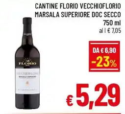 A&O Cantine Florio Vecchioflorio Marsala Superiore DOC Secco offerta