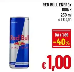 A&O Red Bull Energy Drink offerta