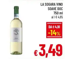 A&O La Sogara Vino Soave Doc offerta