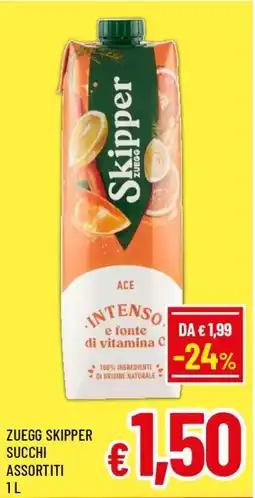A&O Zuegg Skipper succhi assortiti offerta