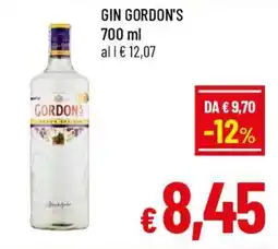 A&O Gin Gordon's offerta