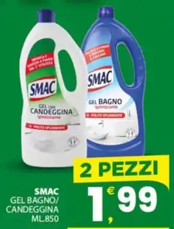 Despar Sicilia Smac gel bagno/candeggina offerta