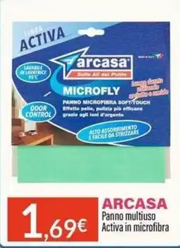 Sanitaria Demma Arcasa Panno multiuso Attiva in microfibra offerta