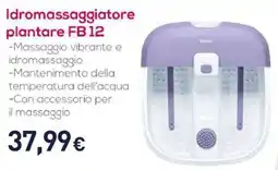 Unieuro Idromassaggiatore plantare FB 12 offerta