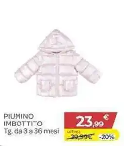 Bimbo Store Piumino imbottito offerta