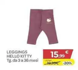 Bimbo Store Leggings Hello Kitty offerta