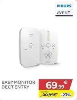 Bimbo Store Baby Monitor DECT Entry Philips Avent offerta