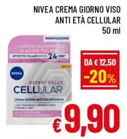 A&O Nivea crema giorno viso anti età cellular offerta