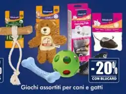 Il Gigante Giochi assortiti per cani e gatti offerta