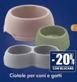 Il Gigante Ciotole per cani e gatti offerta