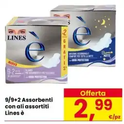 Despar Assorbenti con ali assortiti Lines è offerta