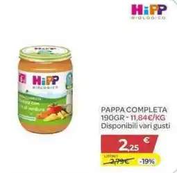 Bimbo Store Pappa completa Hipp biologico offerta