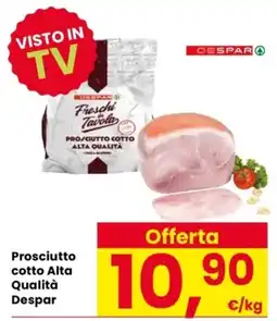 Despar Prosciutto cotto Alta Qualità Despar offerta