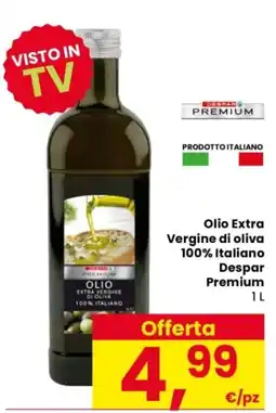 Despar Olio Extra Vergine di oliva Despar Premium offerta