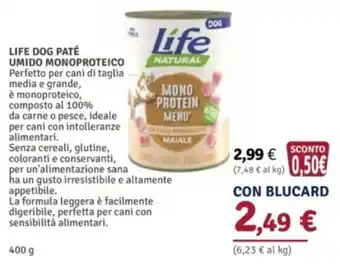 Life Dog Paté Umidumonoproteico